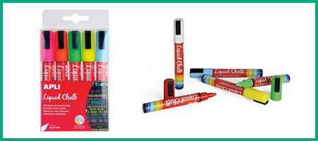 rotuladores tiza liquida "chalk"